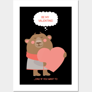 Be my valentine Posters and Art